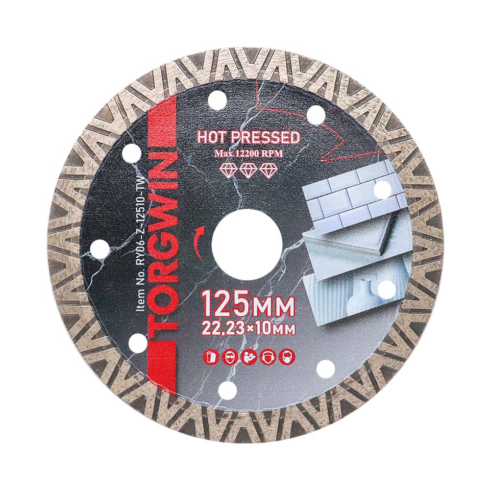 Horúce lisované V-tvarované diamantové píla Blade Pro